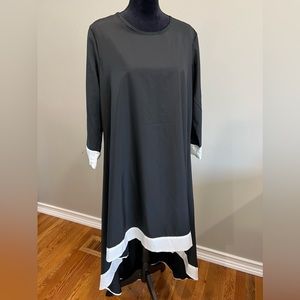 NWT Black High Low Dress